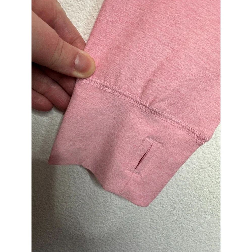 Lands End Girls XL Long Sleeve Shirt Pink Ballet Slippers Thump Holes Dance NWOT